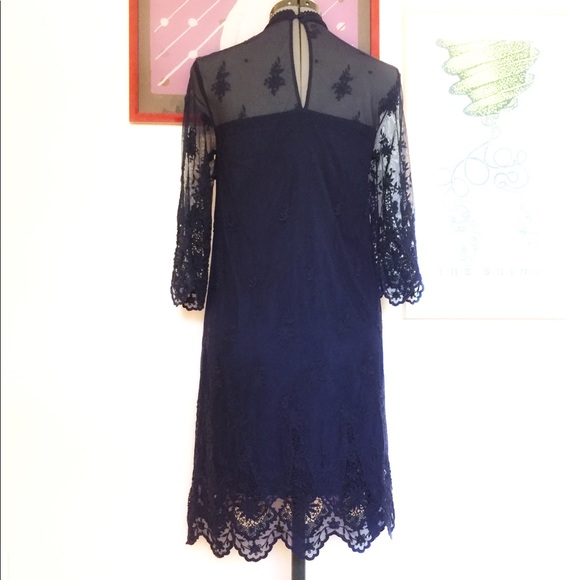 H&M - Long Sleeve Lace Dress - Picture 3 of 5